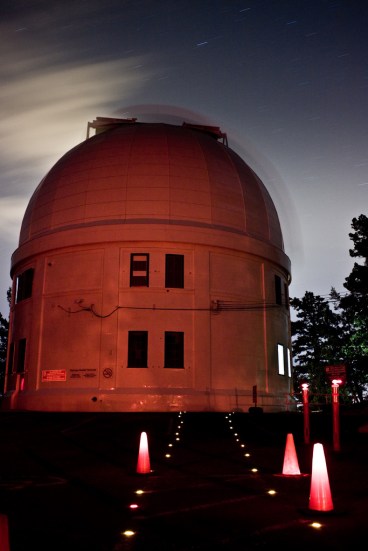 Perseid Night at The Centre of the Universe